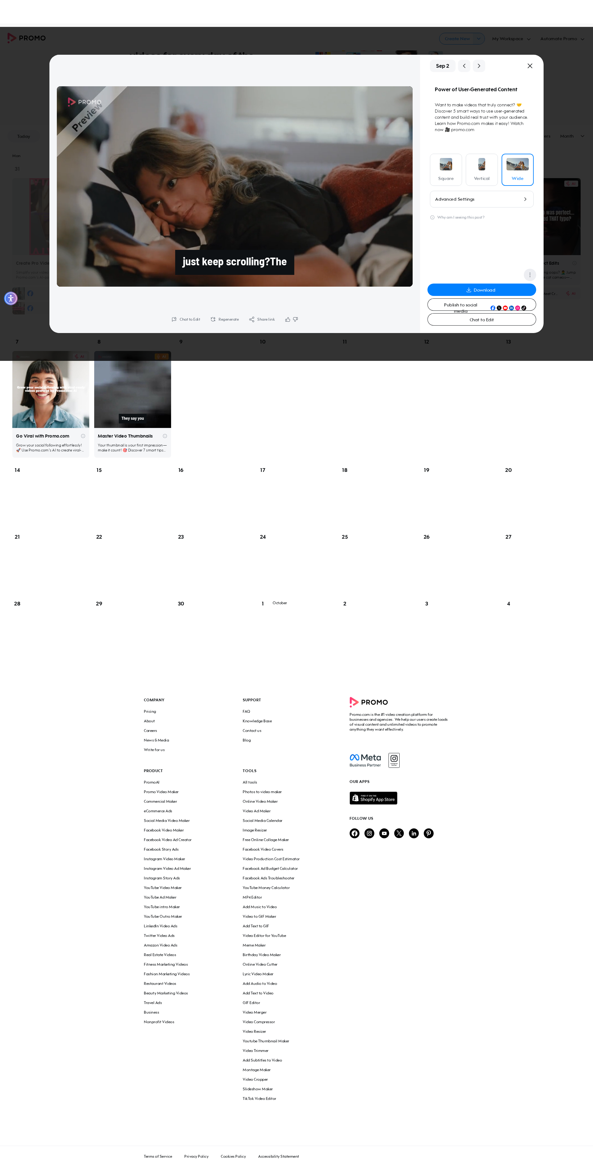 Test failure screenshot